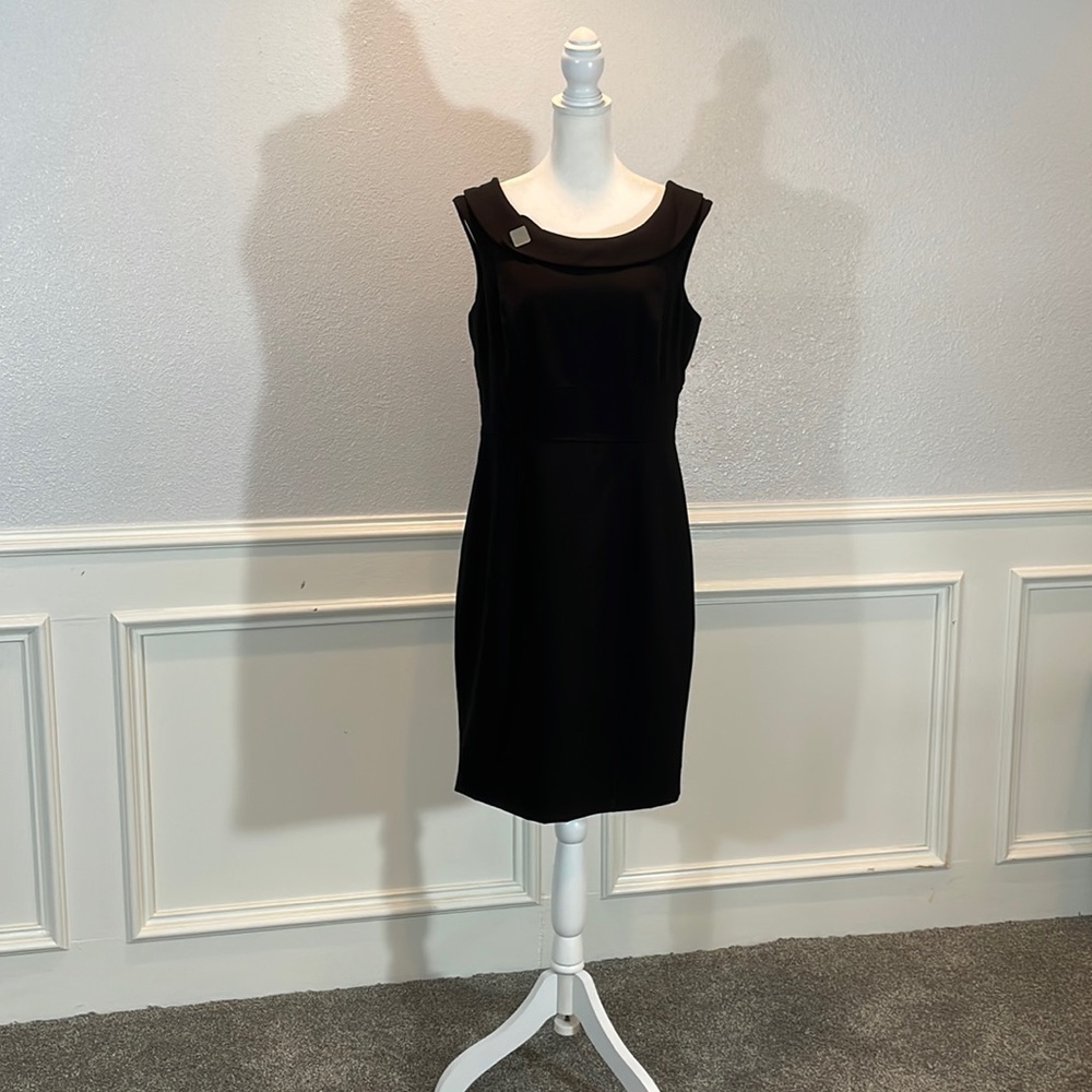 Calvin Klein black cocktail dress